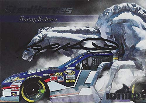 AUTOGRAPHED Kasey Kahne 2012 Press Pass Ignite STEEL HORSES (#5 Farmers Insurance) Hendrick Motorsports Insert Signed NASCAR Collectible Trading Card with COA