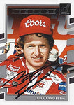 AUTOGRAPHED Bill Elliott 2018 Panini Donruss Racing LEGENDS (Darlington Southern 500 Winner) #9 Coors Team Signed NASCAR Collectible Trading Card with COA