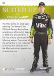 AUTOGRAPHED Carl Edwards 2011 Press Pass Premium Racing SUITED UP (#99 Aflac Team) Roush-Fenway Sprint Cup Series Ford Fusion Signed NASCAR Collectible Trading Card with COA