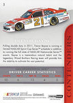 AUTOGRAPHED Trevor Bayne 2011 Press Pass Premium Racing CONTENDERS OFFICIAL ROOKIE CARD (#21 Motorcraft Team) Wood Brothers Signed NASCAR Collectible Trading Card with COA