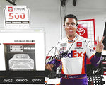 AUTOGRAPHED 2020 Denny Hamlin #11 FedEx Team DARLINGTON RACE WIN (Victory Lane Celebration) Joe Gibbs Racing NASCAR Cup Series Signed Picture 8X10 Inch Glossy Photo with COA
