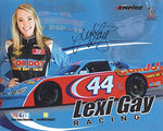 AUTOGRAPHED 2019 Lexi Gay #44 Gordo's Cheese Dip Team (Empire Racing) ARCA/Whelen Series Signed Collectible Picture 8X10 Inch NASCAR Hero Card Photo with COA