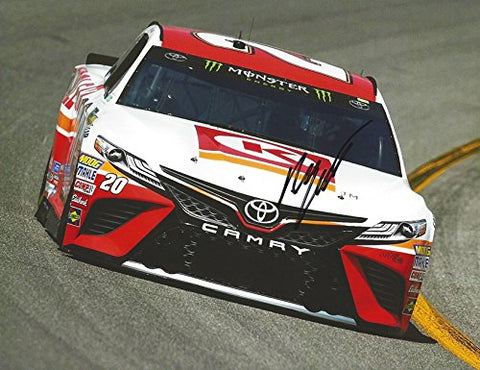 AUTOGRAPHED 2017 Matt Kenseth #20 Circle K Racing (Joe Gibbs Toyota Camry) Monster Energy Cup Series Signed Collectible Picture NASCAR 9X11 Inch Glossy Photo with COA
