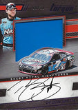 REGAN SMITH 2017 Panini Torque Racing SHEET METAL SIGNATURES AUTOGRAPH (Race-Used Blue Metal) Insert Collectible NASCAR Trading Card #08/10