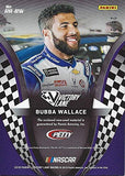 Darrell 'Bubba' Wallace Jr. 2018 Panini Victory Lane Racing RACE READY (#43 Click n' Close Team) ROOKIE RACE-USED SHEETMETAL RELIC Monster Energy Cup Series Collectible NASCAR Trading Card #24/25