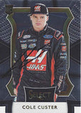 AUTOGRAPHED Cole Custer 2017 Panini Select Racing XFINITY SERIES OFFICIAL ROOKIE CARD (Haas Ford Driver) Chrome Signed Collectible NASCAR Trading Card with COA