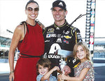AUTOGRAPHED 2014 Jeff Gordon #24 Axalta Racing 5X BRICKYARD 400 RACE WINNER (Victory Family Pose) Hendrick Motorsports Signed Collectible Picture 9X11 Inch NASCAR Glossy Photo with COA