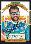 AUTOGRAPHED Bubba Wallace 2020 Panini Donruss Racing RACE KINGS (#43 Victory Junction Gang Car) Richard Petty Motorsports Black Border Signed Collectible NASCAR Trading Card with COA