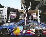 AUTOGRAPHED 2020 Kevin Harvick #4 Busch Light Patriotic Car INDY BRICKYARD 400 RACE WIN (Victory Lane Celebration) NASCAR Cup Series Signed Picture 8X10 Inch Glossy Photo with COA
