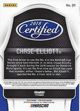 AUTOGRAPHED Chase Elliott 2018 Panini Certified Racing (#9 NAPA Auto Parts Team) Hendrick Motorsports Monster Cup Series Chrome Signed Collectible NASCAR Trading Card with COA