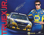 AUTOGRAPHED 2012 Martin Truex Jr. #56 NAPA Auto Parts Toyota Camry (Michael Waltrip Racing) Sprint Cup Series Rare Signed Collectible Picture 8X10 Inch NASCAR Hero Card Photo with COA