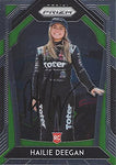AUTOGRAPHED Hailie Deegan 2020 Panini Prizm Racing OFFICIAL ROOKIE CARD (#4 Monster Driver) ARCA Series Signed Collectible NASCAR Trading Card with COA
