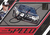 AUTOGRAPHED Kevin Harvick 2017 Panini Donruss Racing SPEED (#4 Jimmy Johns Team) Stewart-Haas Racing Monster Cup Series Insert Signed NASCAR Collectible Trading Card with COA