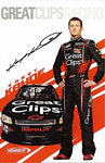 AUTOGRAPHED 2013 Kasey Kahne #38 Great Clips Racing Team (Nationwide Series) Signed 7X11 NASCAR Glossy Photo with COA