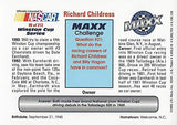 AUTOGRAPHED Richard Childress 1993 Maxx Racing (#3 Goodwrench Car Owner) Vintage Chrome Signed NASCAR Collectible Trading Card with COA