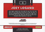 AUTOGRAPHED Joey Logano 2018 Panini Donruss Racing (#22 Pennzoil Penske Team) Red Parallel Insert Signed NASCAR Collectible Trading Card with COA #031/299