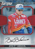 BRETT BODINE 2017 Panini Torque Racing DRIVER SCRIPTS AUTOGRAPH (Vintage Lowes Team) Insert Collectible NASCAR Trading Card #13/49