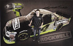 AUTOGRAPHED 2013 Kasey Kahne #4 ROCKWELL Camping World Truck Series NASCAR SIGNED 7X11 Hero Card