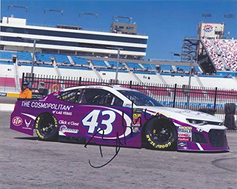 AUTOGRAPHED 2019 Bubba Wallace #42 The Cosmopolitan Racing (Richard Petty Motorsports) Monster Cup Series Signed Collectible Picture 8X10 Inch NASCAR Glossy Photo with COA