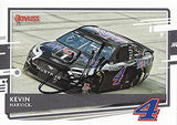 AUTOGRAPHED Kevin Harvick 2021 Panini Donruss (#4 Jimmy Johns Car) Stewart-Haas Racing NASCAR Cup Series Signed Collectible Trading Card with COA