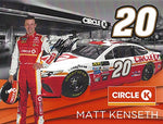 AUTOGRAPHED 2017 Matt Kenseth #20 Circle K Team RETIREMENT FINAL SEASON (Monster Energy Cup Series) Joe Gibbs Racing Signed Collectible Picture 8X10 Inch NASCAR Hero Card Photo with COA