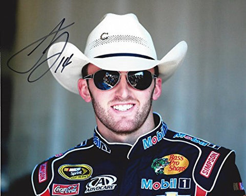 AUTOGRAPHED 2013 Austin Dillon #14 Mobil 1 Racing SUBSTITUTE DRIVER FOR TONY STEWART (Sprint Cup Series) Stewart-Haas Team Signed Collectible Picture NASCAR 8X10 Inch Glossy Photo with COA