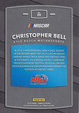 AUTOGRAPHED Christopher Bell 2018 Panini Donruss Racing RATED ROOKIE (Kyle Busch Motorsports Toyota) Camping World Truck Series Insert Signed Collectible NASCAR Trading Card with COA