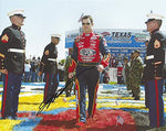 AUTOGRAPHED Jeff Gordon #24 DuPont Racing TEXAS MOTOR SPEEDWAY DRIVER INTRODUCTIONS (USMC Marines) Hendrick Motorsports Signed Collectible Picture 8X10 Inch NASCAR Glossy Photo with COA