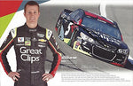 AUTOGRAPHED 2017 Kasey Kahne #5 Great Clips Racing (Hendrick Motorsports) Monster Energy Cup Series Signed Collectible Picture NASCAR 7X11 Inch Hero Card Photo with COA