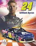 AUTOGRAPHED 2019 William Byron #24 Axalta Racing (Hendrick Motorsports) Monster Energy Cup Series Signed Picture 8X10 Inch NASCAR Hero Card Photo with COA