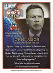 John Kasich 2016 Leaf Decision HAWAII INDUSTRY SUMMIT Extremely Rare Insert Presidential Politics Collectible Promo Trading Card