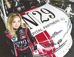 AUTOGRAPHED 2018 Natalie Decker #25 Toyota Camry Driver N29 CAPITAL PARTNERS (Venturini Motorsports) ARCA Series Signed Collectible Picture 9X11 Inch NASCAR Glossy Photo with COA