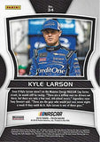 AUTOGRAPHED Kyle Larson 2018 Panini Prizm (#42 Credit One Bank Racing) Monster Cup Series Chrome Signed NASCAR Collectible Trading Card with COA