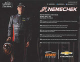 AUTOGRAPHED 2019 John Hunter-Nemechek #23 Fire Alarm Services Chevrolet Team (GMS Racing) Xfinity Series Signed Collectible Picture NASCAR 5X7 Inch Hero Card Photo with COA