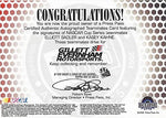 2X AUTOGRAPHED Kasey Kahne & Elliott Sadler 2008 Press Pass Eclipse Racing TEAMMATES SIGNINGS (Dual Signature) Evernham Motorsports Signed Rare Collectible NASCAR Trading Card #13/35