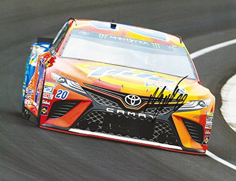 AUTOGRAPHED 2017 Matt Kenseth #20 Tide Pods Racing (Joe Gibbs Toyota Camry) Monster Energy Cup Series Signed Collectible Picture NASCAR 9X11 Inch Glossy Photo with COA