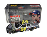 AUTOGRAPHED 2004 Jeff Gordon #24 DuPont Racing HMS 20TH ANNIVERSARY SILVER (Hendrick Motorsports) Nextel Cup Series Signed Action 1/24 Scale NASCAR Diecast Car with COA (1 of only 8,232 produced)