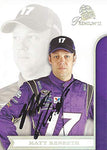 AUTOGRAPHED Matt Kenseth 2011 Press Pass Premium Racing CONTENDERS (#17 Crown Royal Team) Roush Sprint Cup Series Signed NASCAR Collectible Trading Card with COA