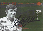 AUTOGRAPHED Bobby Allison 1995 Upper Deck Racing SPEEDWAY LEGENDS Rare Electric Insert Signed Collectible NASCAR Trading Card with COA