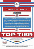 AUTOGRAPHED Chase Elliott 2018 Panini Donruss Racing TOP TIER (#9 NAPA Team) Hendrick Motorsports Chrome Insert Signed Collectible NASCAR Trading Card #970/999 with COA and Toploader