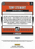 AUTOGRAPHED Tony Stewart 2019 Panini Donruss Racing LEGENDS (#14 Bass Pro Shops Team) Monster Cup Series Gold Parallel Insert Signed NASCAR Collectible Trading Card with COA #136/299