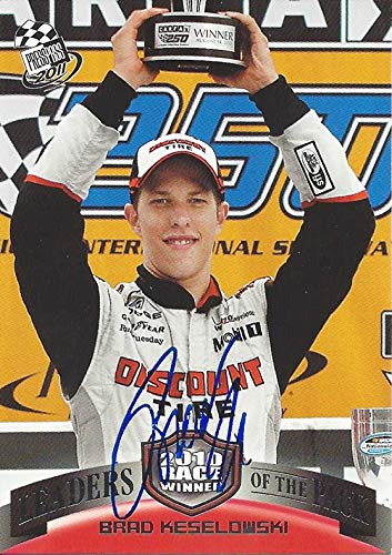 AUTOGRAPHED Brad Keselowski 2011 Press Pass Racing LEADERS OF THE