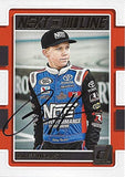 AUTOGRAPHED Riley Herbst 2018 Panini Donruss Racing NEXT IN LINE (NOS Toyota Team) ARCA Series Signed NASCAR Collectible Trading Card with COA