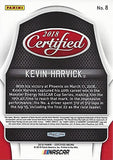 AUTOGRAPHED Kevin Harvick 2018 Panini Certified (#4 Jimmy Johns Team) Stewart-Haas Racing Monster Cup Series Chrome Signed NASCAR Collectible Trading Card with COA