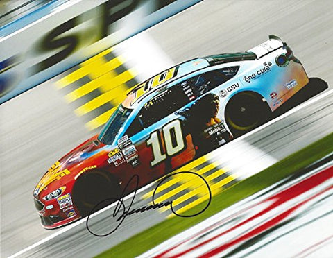 AUTOGRAPHED 2017 Danica Patrick #10 Kansas Speedway WONDER WOMAN CAR (Stewart-Haas Team) Monster Energy Cup Series Signed Collectible Picture NASCAR 9X11 Inch Glossy Photo with COA