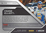 AUTOGRAPHED Chase Elliott 2018 Panini Prizm Racing FIREWORKS (#9 NAPA Auto Parts Team) Hendrick Motorsports Insert Signed Collectible NASCAR Trading Card with COA