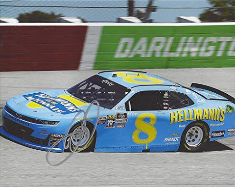 AUTOGRAPHED 2019 Dale Earnhardt Jr. #8 Hellmanns Racing DARLINGTON THROWBACK WEEKEND (Xfinity Series Race) JR Motorsports Signed Collectible Picture 8X10 Inch NASCAR Glossy Photo with COA