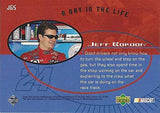 AUTOGRAPHED Jeff Gordon 1999 Upper Deck Road to the Cup Racing A DAY IN THE LIFE (Gordon In The Garage) Hendrick Motorsports Vintage Signed Collectible NASCAR Trading Card with COA and Toploader