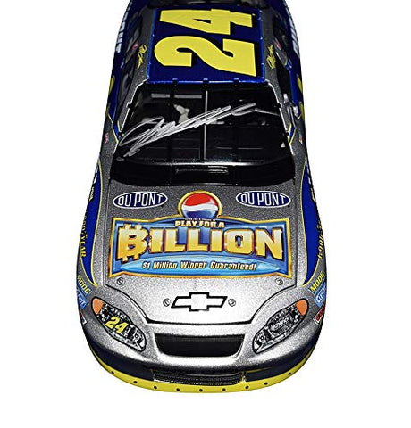 AUTOGRAPHED 2004 Jeff Gordon #24 Pepsi Racing BILLION DOLLAR