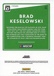 AUTOGRAPHED Brad Keselowski 2021 Panini Donruss Optic RARE PRIZM (#2 Discount Tire Racing) Team Penske NASCAR Cup Series Insert Signed Collectible Trading Card with COA